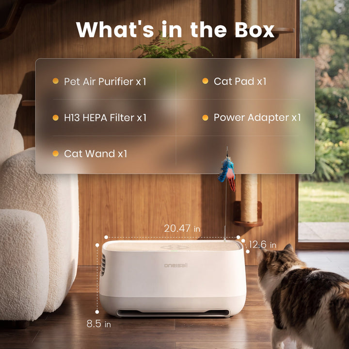 2-in-1 Cat Bed Air Purifier