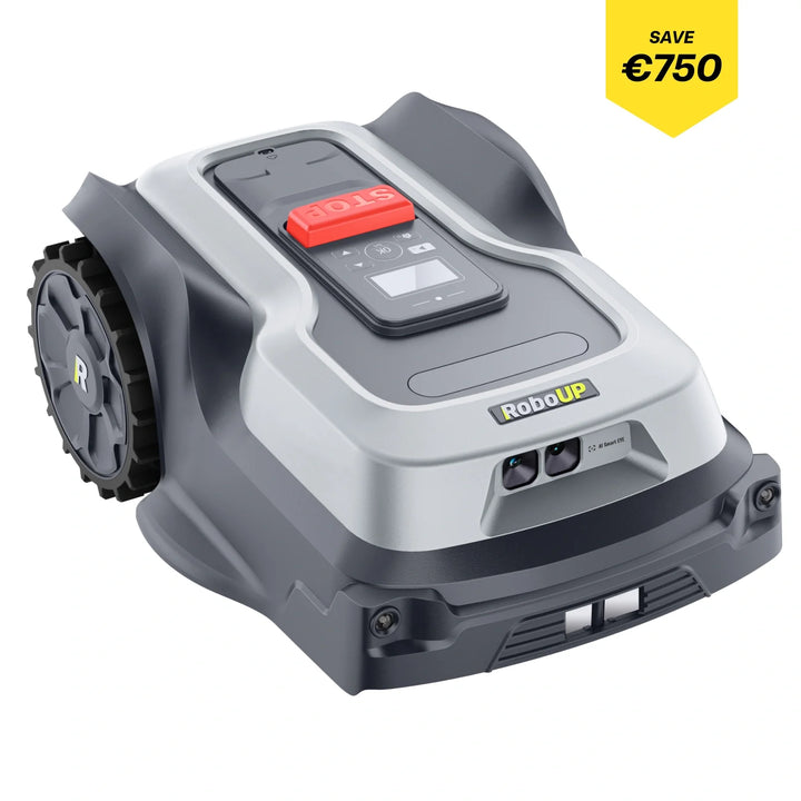 RoboUP TM01 T1200Pro Robot Lawn Mower | Smart RTK GPS Robotic Lawnmower for Large Yards