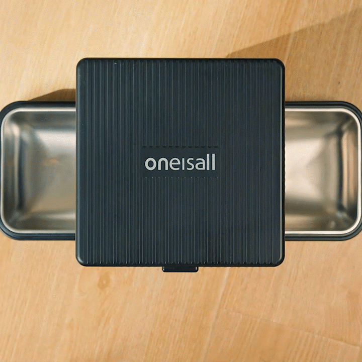 Oneisall 5L Automatic Cat Feeder for Two Cats White