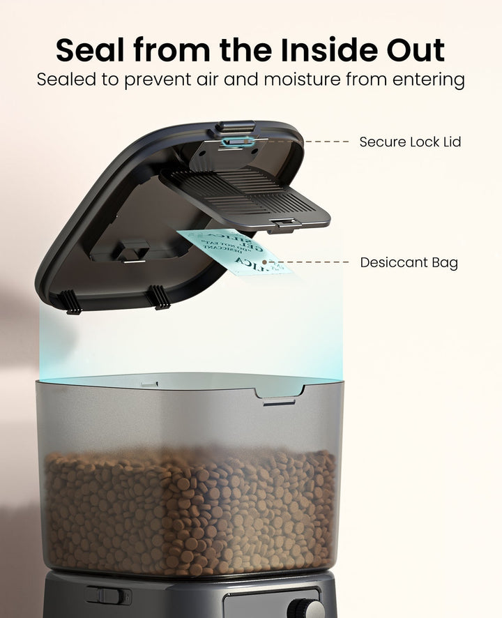 Oneisall 3.5L Automatic Cat Feeder with APP Control & 2.4G Wi - Fi - Oneisall - EU