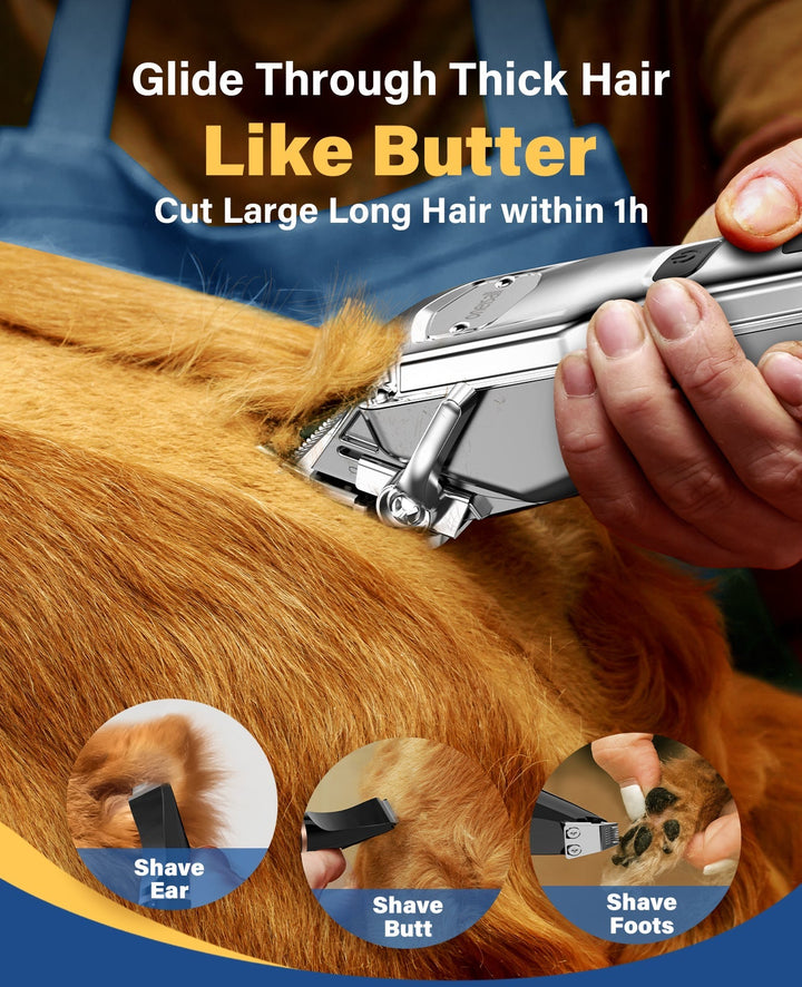 Oneisall 676+P20 3 - in - 1 Dog Clipper and Paw Trimmer Set - Oneisall - EU