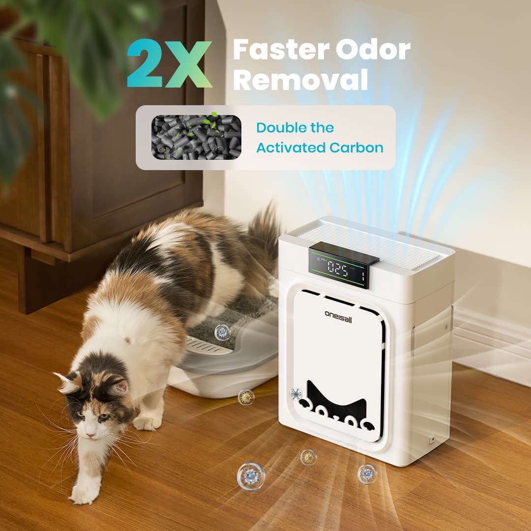 Oneisall Air Purifier for Homes with Pets, Double - Sided Inlet - Oneisall - EU