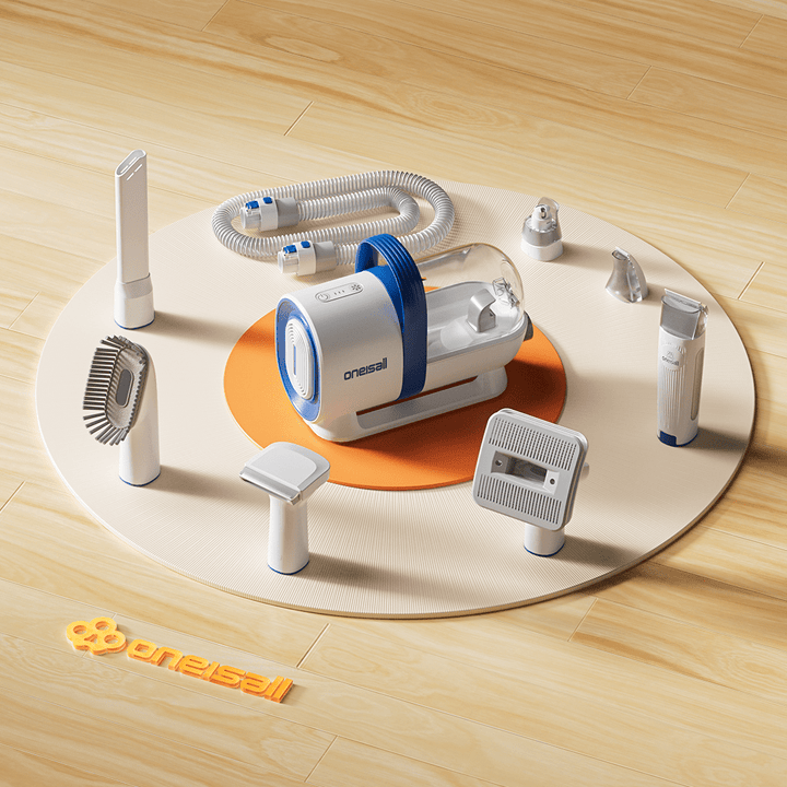 Oneisall LM2 7 - in - 1 Pet Grooming Vacuum Kit - Oneisall - EU