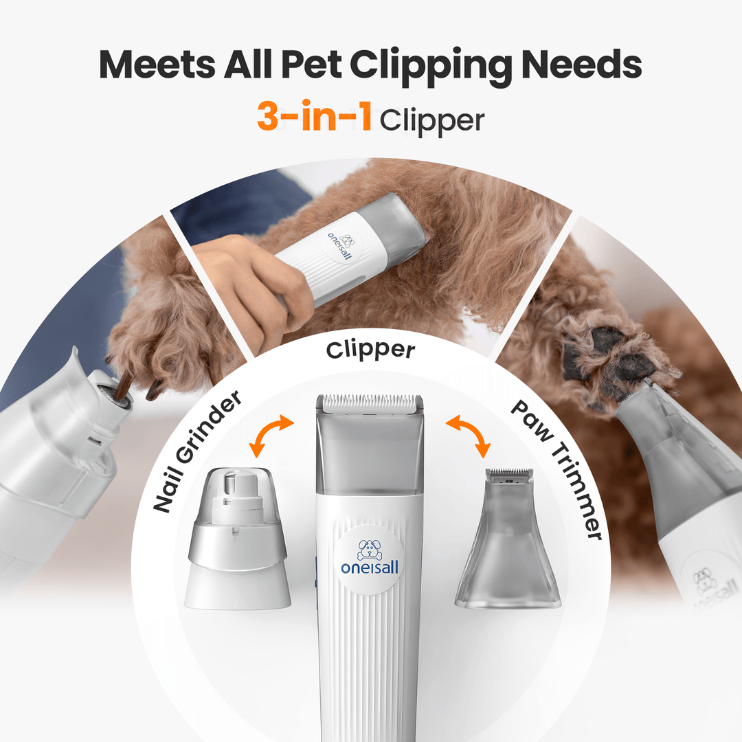 Oneisall LM2 Pet Grooming Vacuum & Grooming Brush & Deshedding Brush Replacement Set - Oneisall - EU