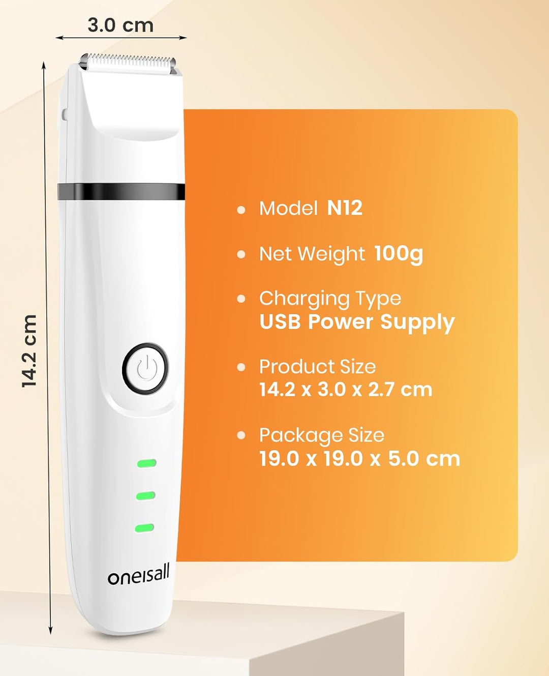 Oneisall N12 3 - in - 1 Cat Grooming Kit - Oneisall - EU
