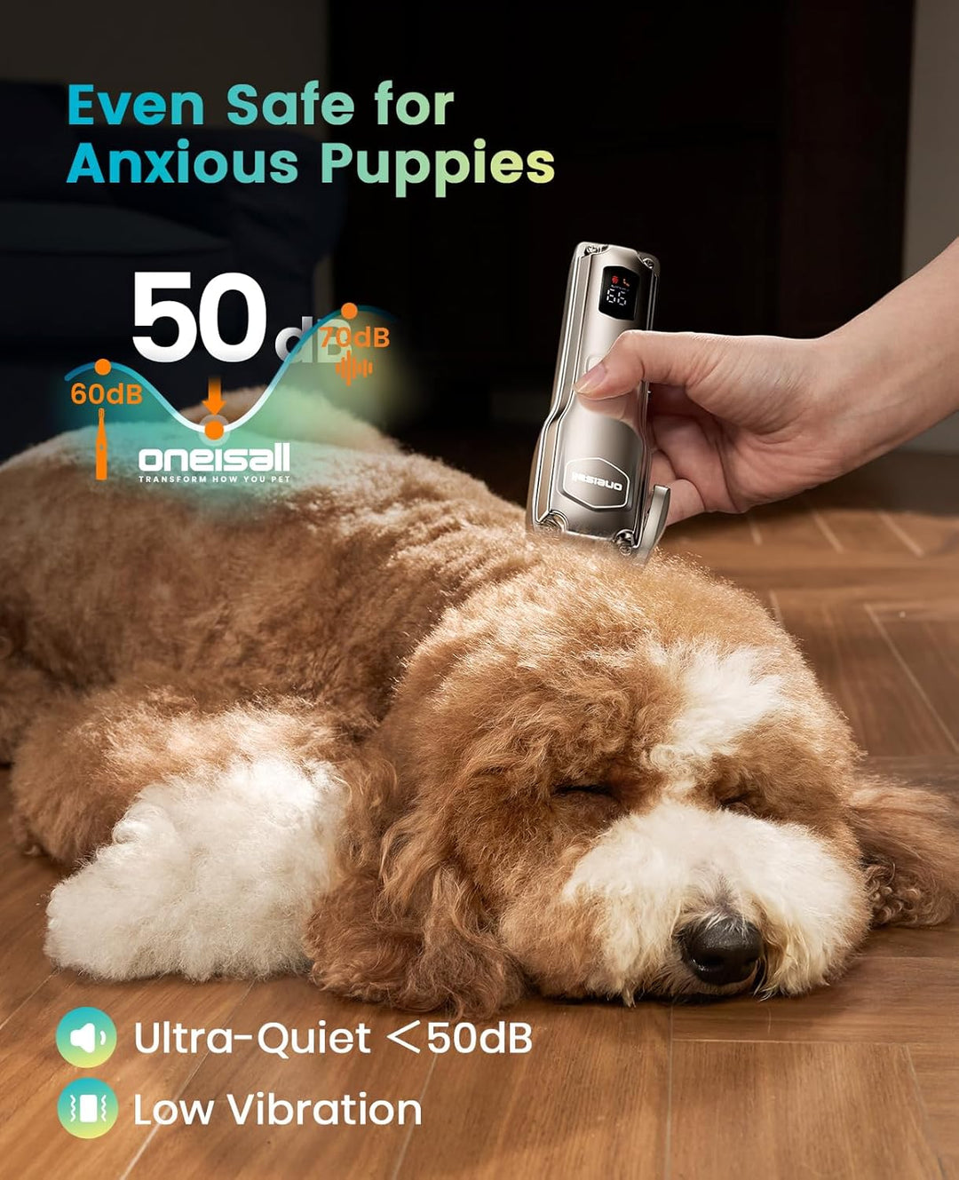 Oneisall PC18 Dog Clippers for Thick Hair - Oneisall - EU