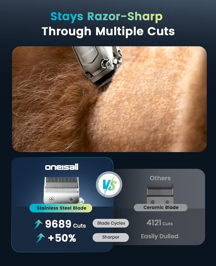 Oneisall PC18 Dog Clippers for Thick Hair - Oneisall - EU