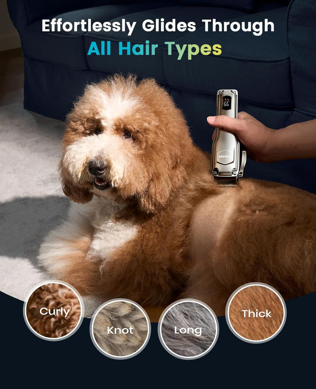Oneisall PC18 Dog Clippers for Thick Hair - Oneisall - EU