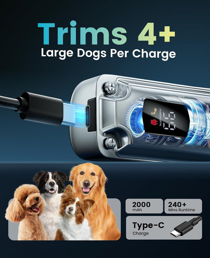 Oneisall PC18 Dog Clippers for Thick Hair - Oneisall - EU